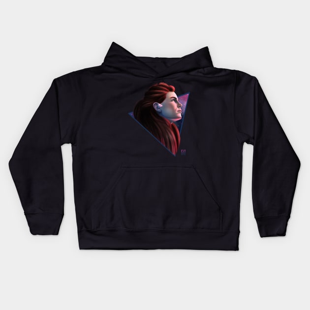 Aloy Kids Hoodie by VixPeculiar